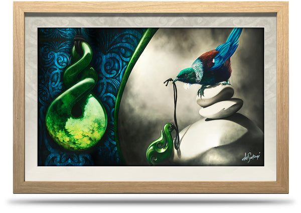 Age of Reason - 24"x36" Framed Canvas Print