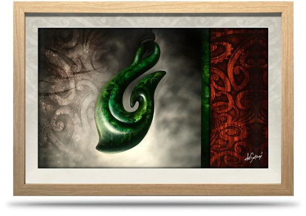 Destiny - 24"x36" Framed Canvas Print