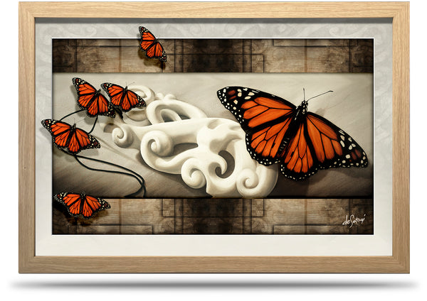 Journey's End - 24"x36" Framed Canvas Print