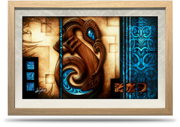 State of Grace - 24"x36" Framed Canvas Print