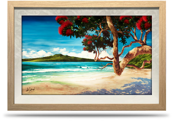 Summer - 24"x36" Framed Canvas Print