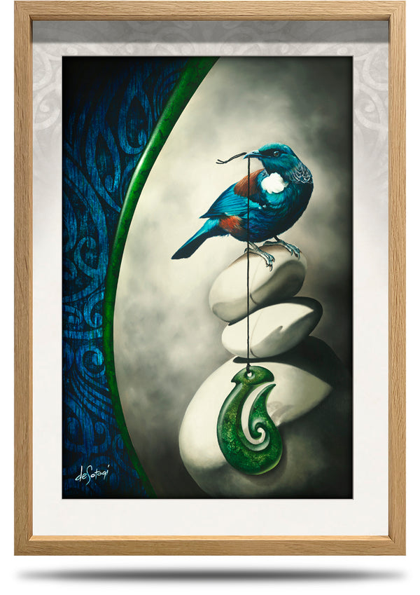 Dawn's Light - A2 Framed Canvas Print