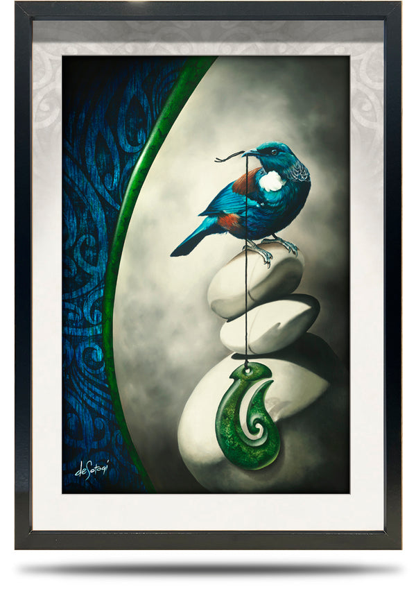 Dawn's Light - A2 Framed Canvas Print