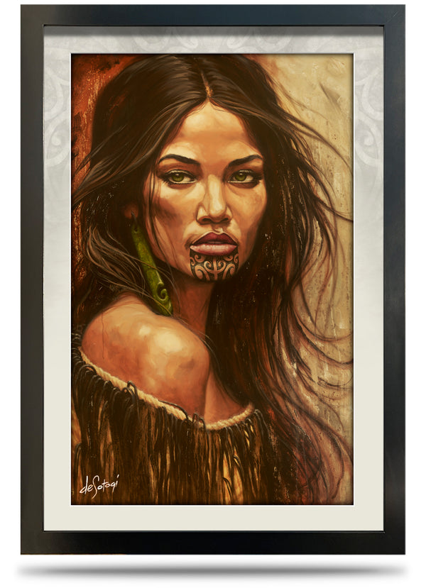 Fortitude - 24"x36" Framed Canvas Print