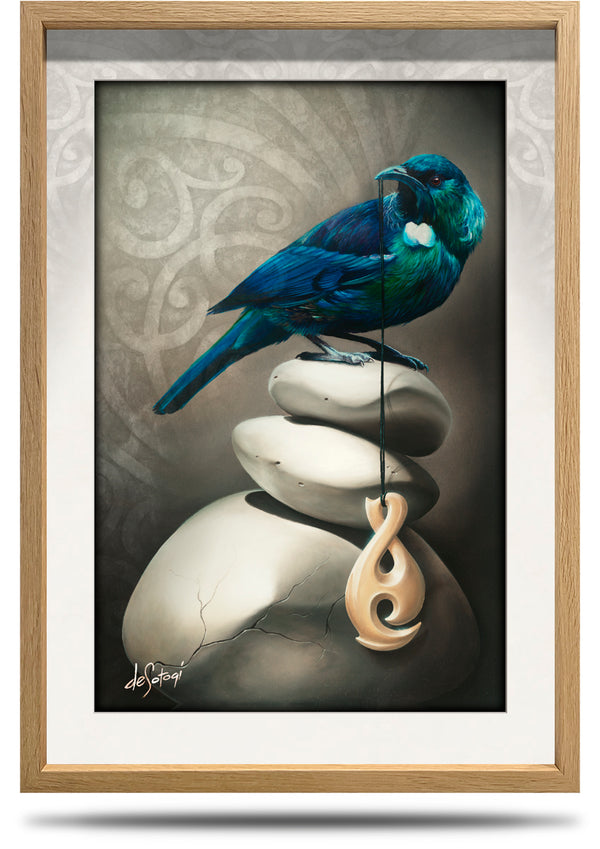 Gentle Melody - A2 Framed Canvas Print