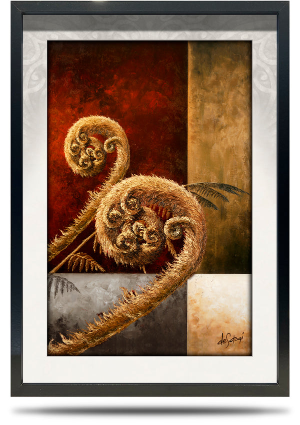 Into the Light - A2 Framed Canvas Print