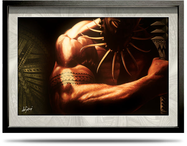 Kaulima - A2 Framed Canvas Print