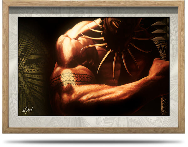 Kaulima - A2 Framed Canvas Print