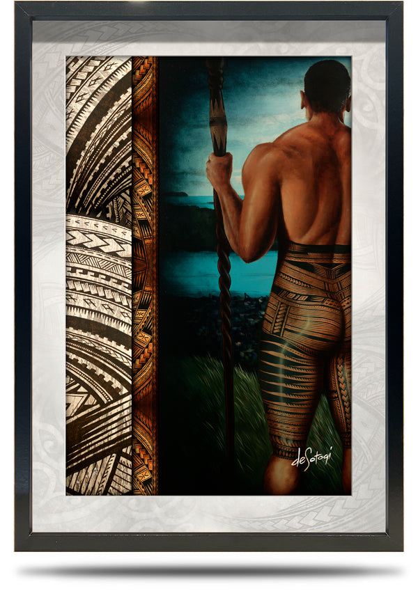 Matai - A2 Framed Canvas Print