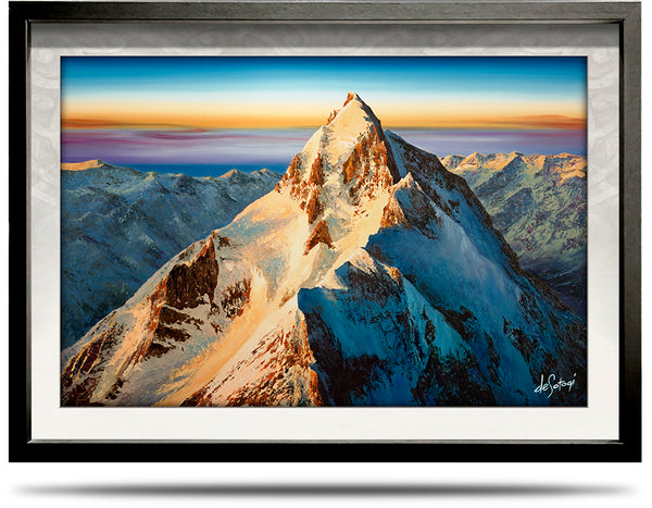 Aoraki - A2 Framed Canvas Print