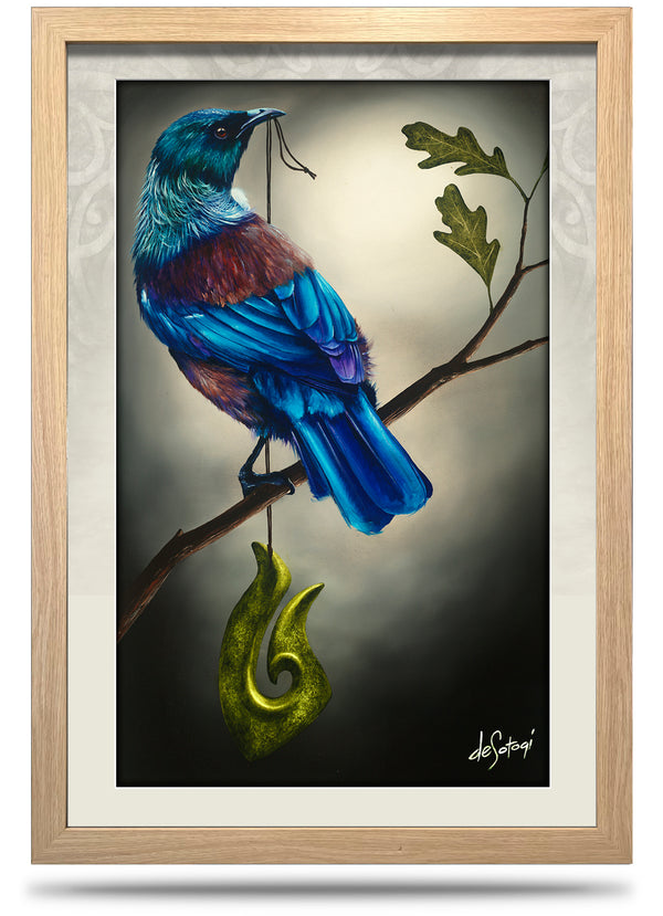 As One - 24"x36" Framed Canvas Print