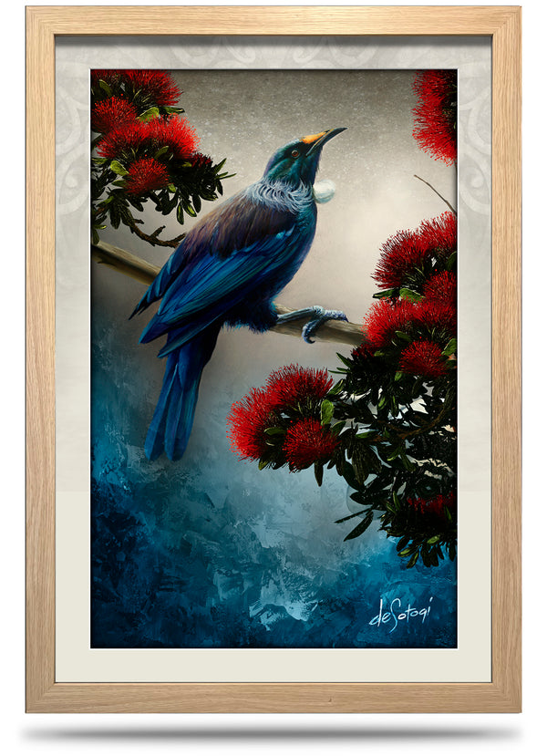 Height of Summer - 24"x36" Framed Canvas Print