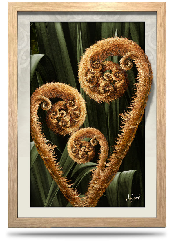 Prosperity - 24"x36" Framed Canvas Print