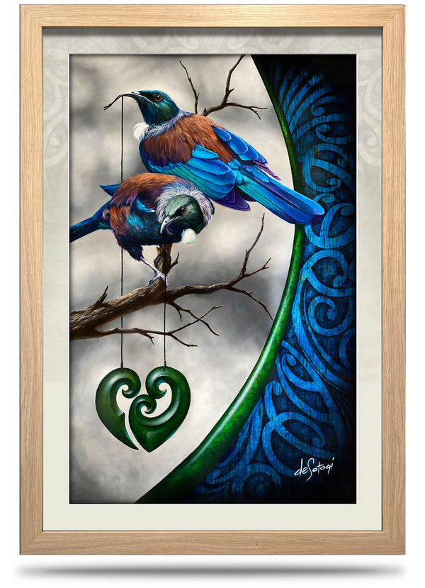 Return to Innocence - 24"x36" Framed Canvas Print