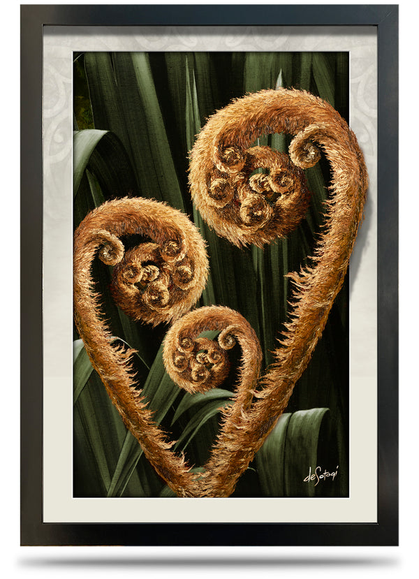 Prosperity - 24"x36" Framed Canvas Print