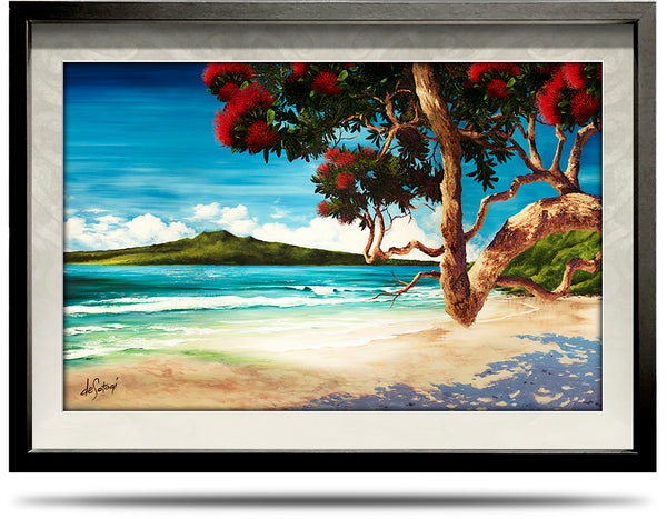Summer - A2 Framed Canvas Print