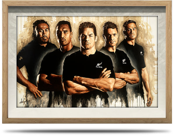 Tight Five - A2 Framed Canvas Print