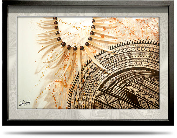 Ulanifo - A2 Framed Canvas Print