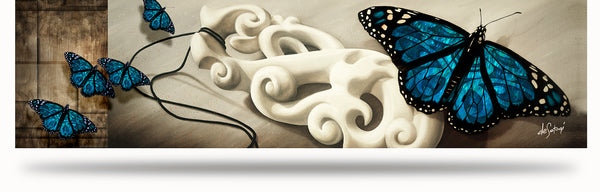 Peaceful Journey - 12"x48" Canvas Print