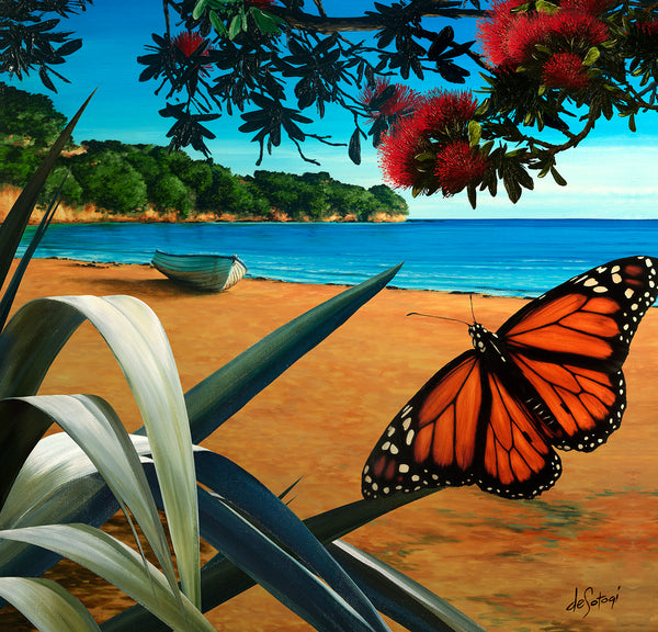 Summer's Day - Canvas Triptych Print