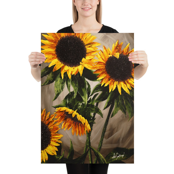 Fine Art Paper Print - Sunflower Splendour