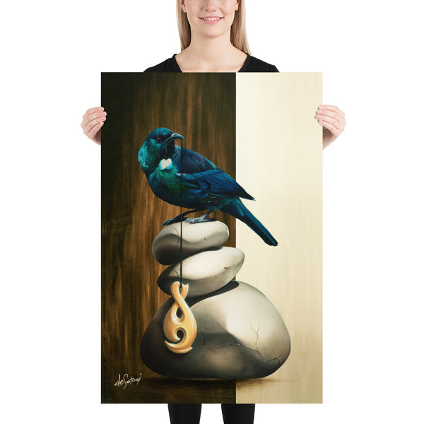 Fine Art Paper Print - On the Edge