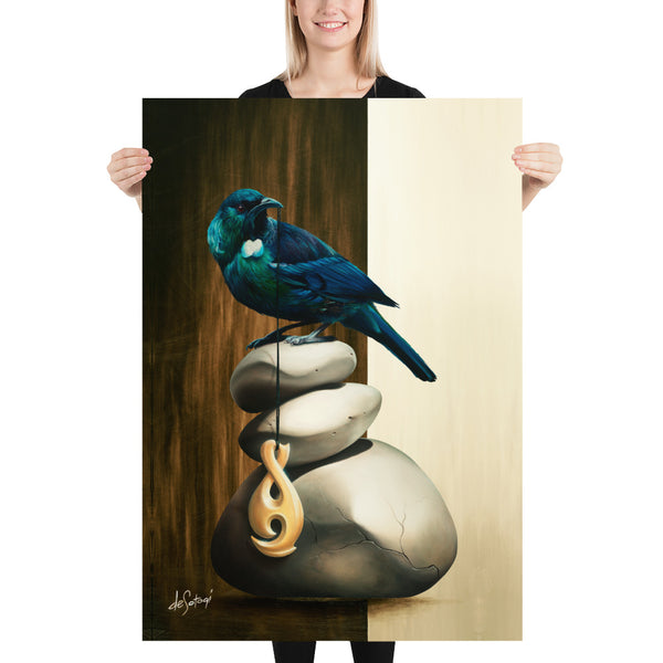 Fine Art Paper Print - On the Edge