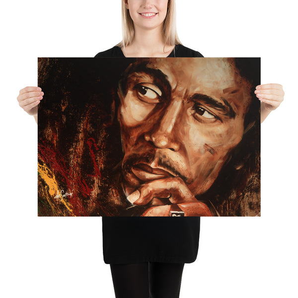 Fine Art Paper Print - One Love