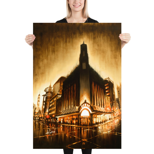 Fine Art Paper Print - Opening Night