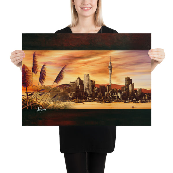 Fine Art Paper Print - City Dawn