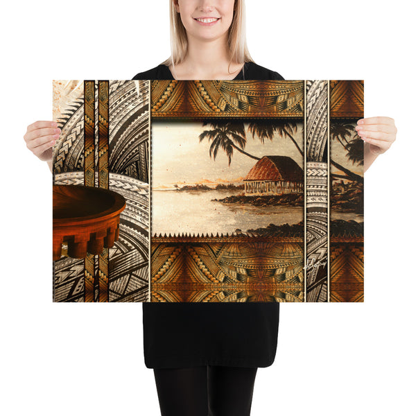 Fine Art Paper Print - Fale