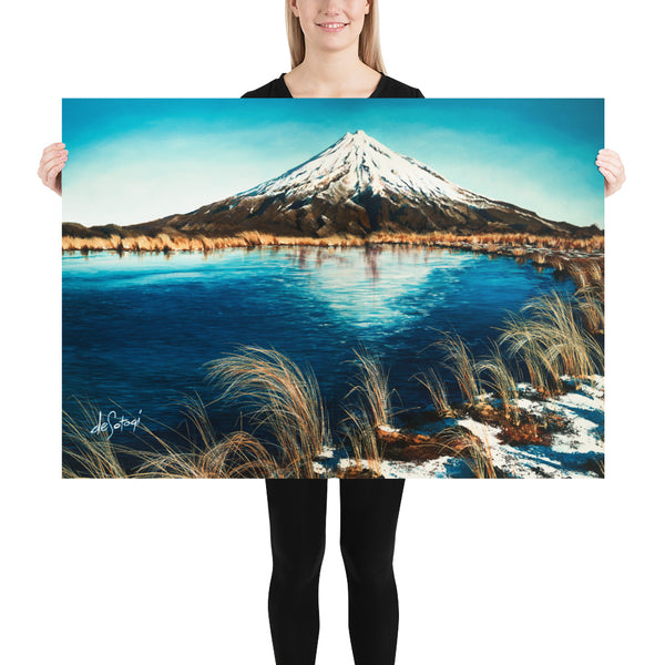 Fine Art Paper Print - Mt Taranaki