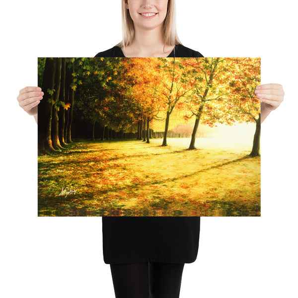 Fine Art Paper Print - Morning Mists