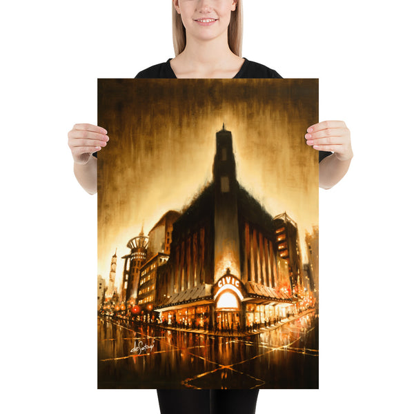 Fine Art Paper Print - Opening Night