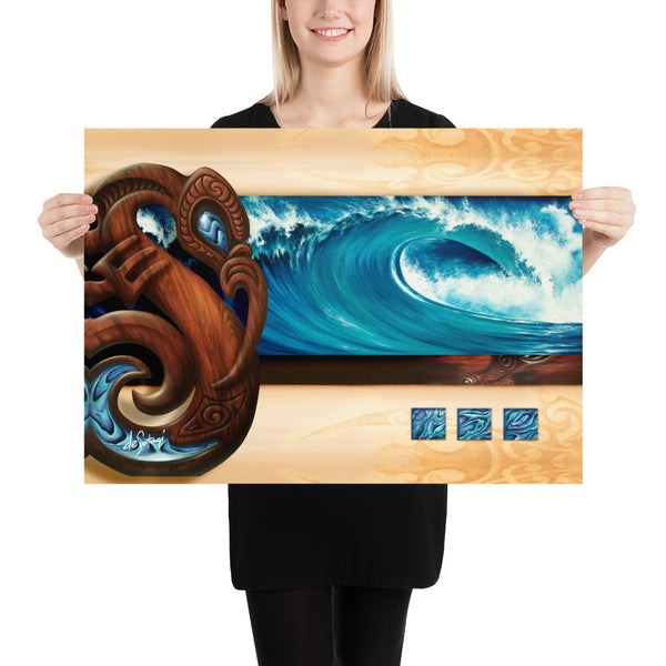 Fine Art Paper Print - Break Free