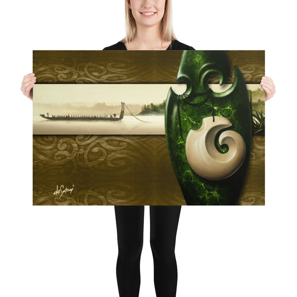 Fine Art Paper Print - Mists at Dawn