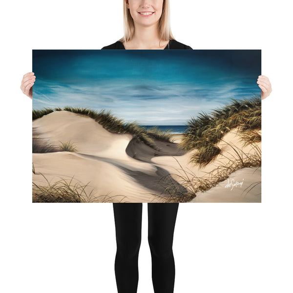 Fine Art Paper Print - Sanddune Shadows