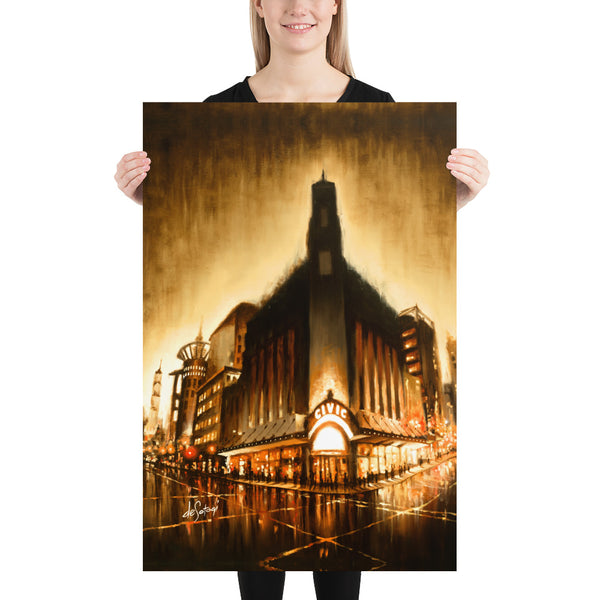 Fine Art Paper Print - Opening Night