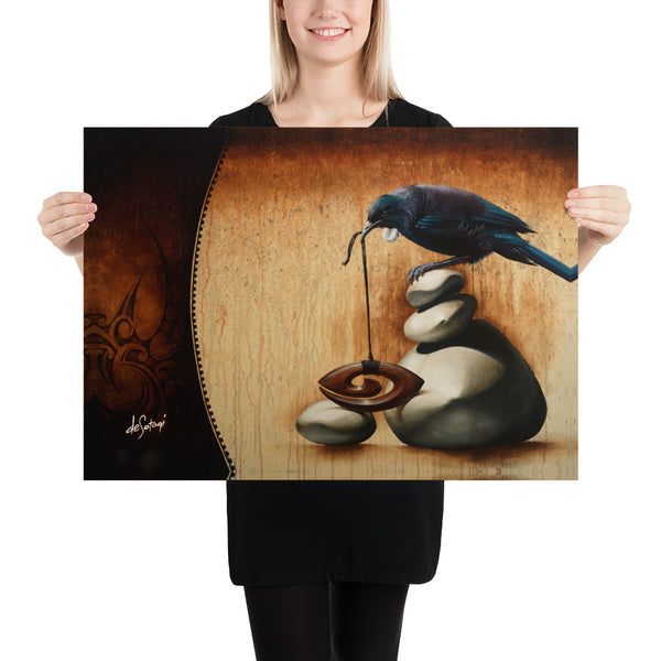 Fine Art Paper Print - Divided Grace