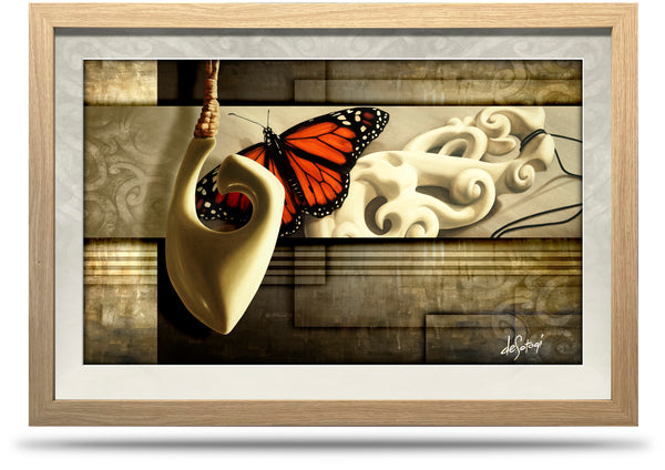 Saving Grace - 24"x36" Framed Canvas Print