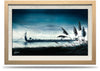 24"x36" Framed Canvas Print - Te Waka