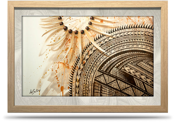 Ula Nifo - 24"x36" Framed Canvas Print