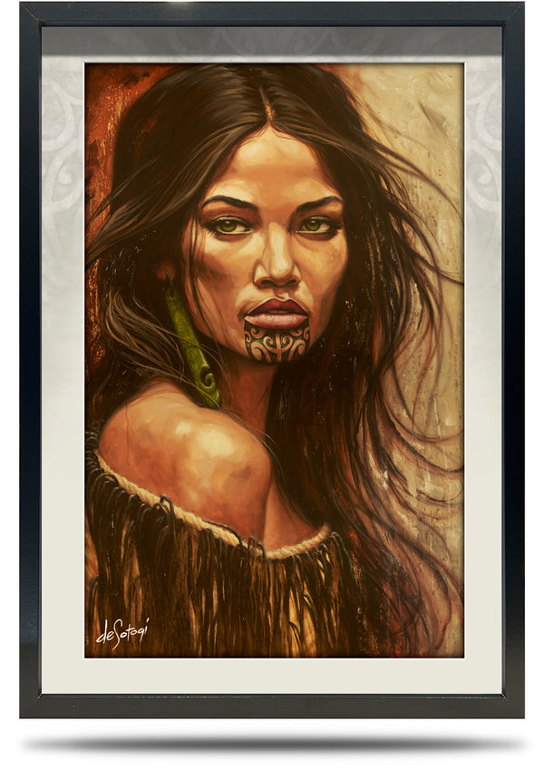 Fortitude - A2 Framed Canvas Print