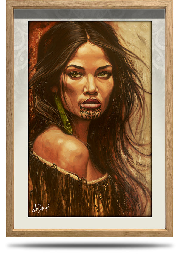 Fortitude - A2 Framed Canvas Print