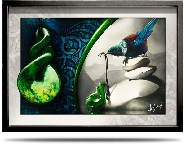 Age of Reason - A2 Framed Canvas Print