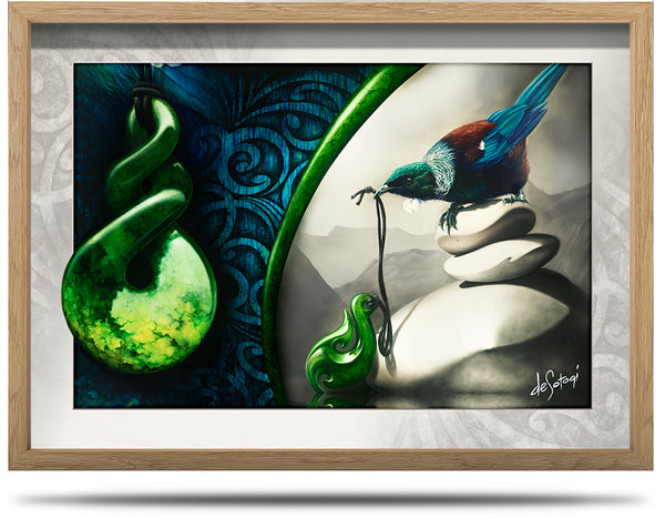 Age of Reason - A2 Framed Canvas Print