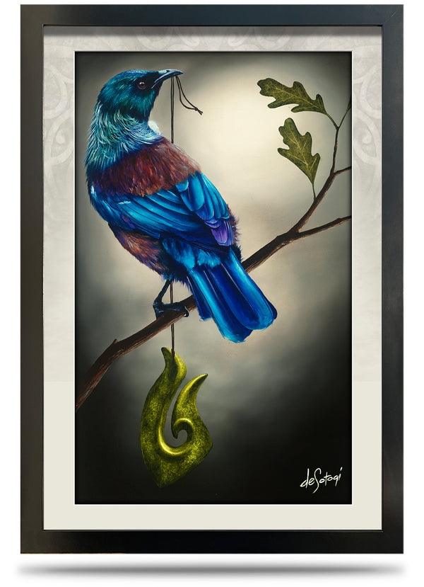As One - 24"x36" Framed Canvas Print