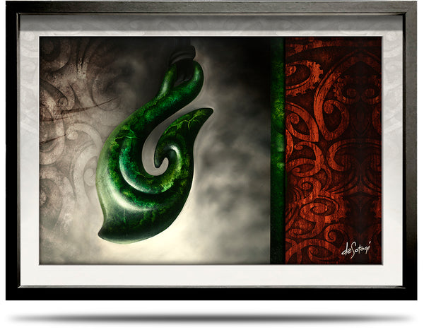 Destiny - A2 Framed Canvas Print