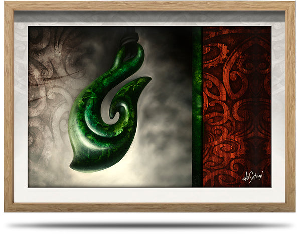 Destiny - A2 Framed Canvas Print