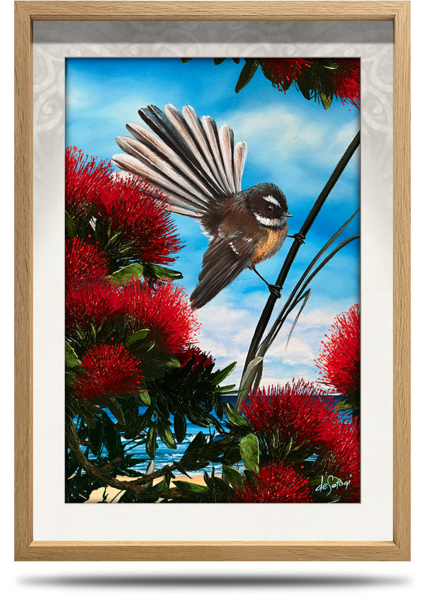 Fleeting Moment - A2 Framed Canvas Print